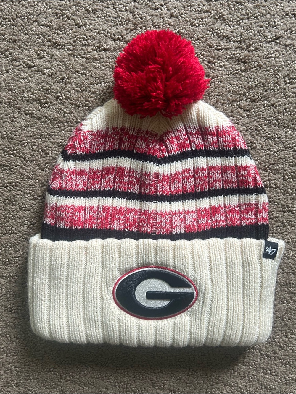 '47 Brand Georgia Bulldogs Winter Knit Beanie College NWOT